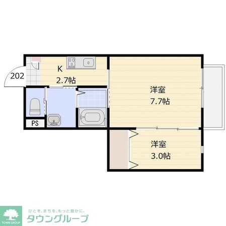 フィカーサ東大宮の物件間取画像